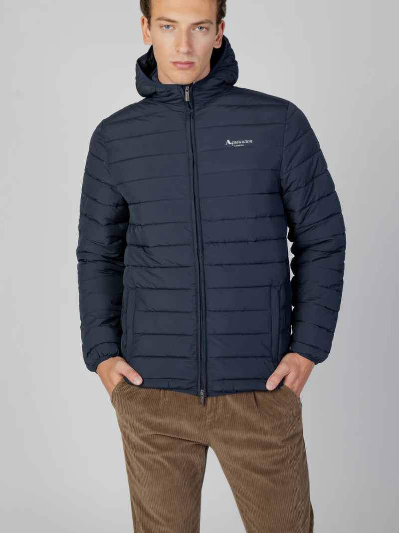 Giubbino Imbottito Active 100 Grammi Hooded Jacket Navy Blue