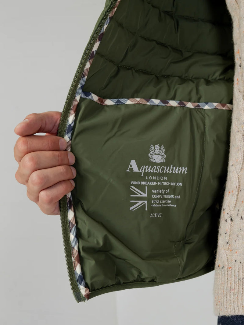 Giubbino Imbottito Active 100 Grammi Hooded Jacket Miltary