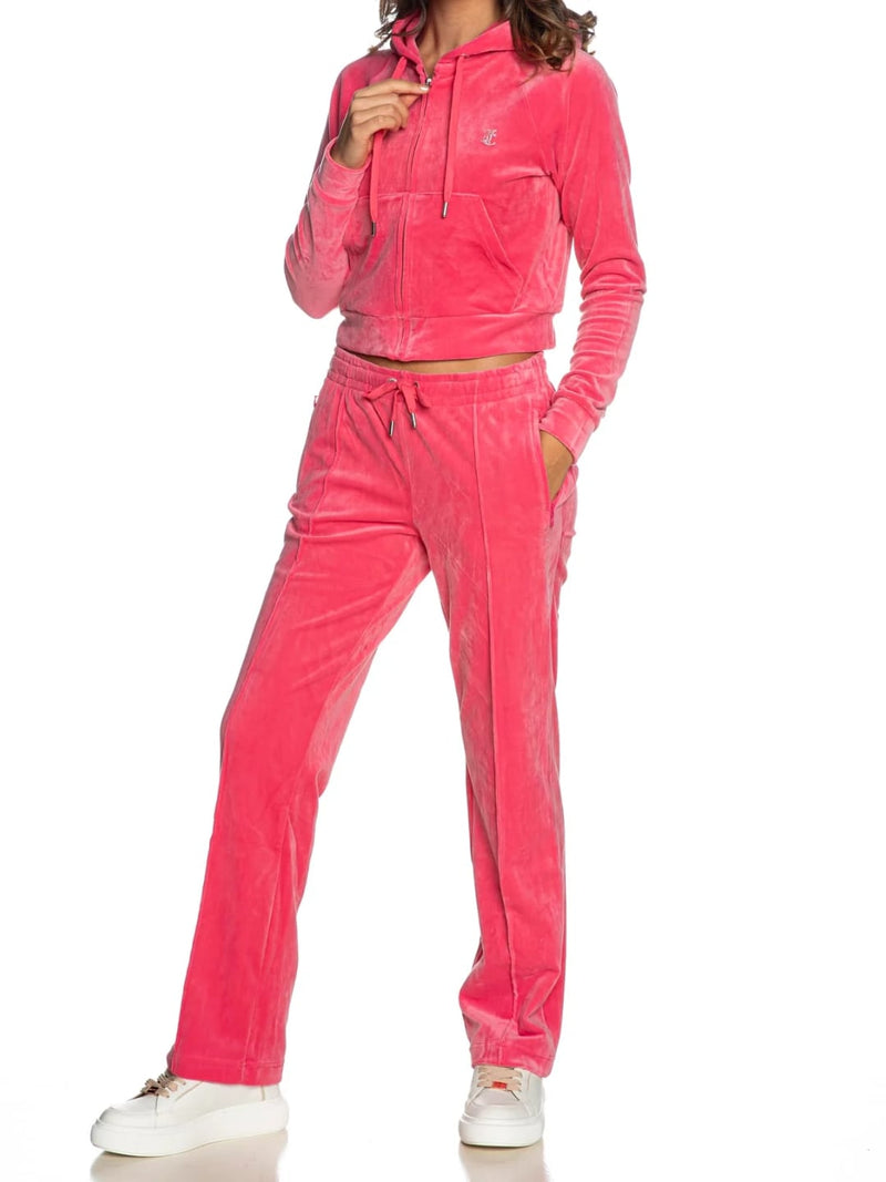 Juicy Couture Felpa Madison Hoodie Rosa Barbie