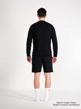 Pullover Felpato Essential Nero